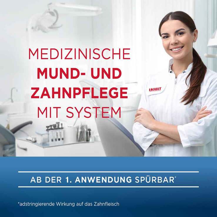 Lacalut aktiv Zahnfleischschutz & sanftes Weiß, 75 ml