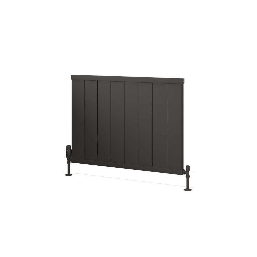Eastbrook Kingswood paneelradiator 80x60cm 851W antraciet mat