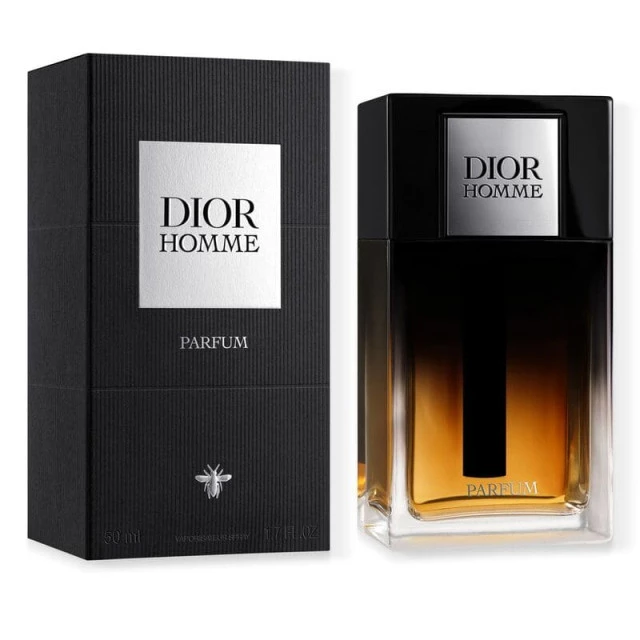 Dior Homme Parfum notes ambrées, boisées et fleuries DIOR