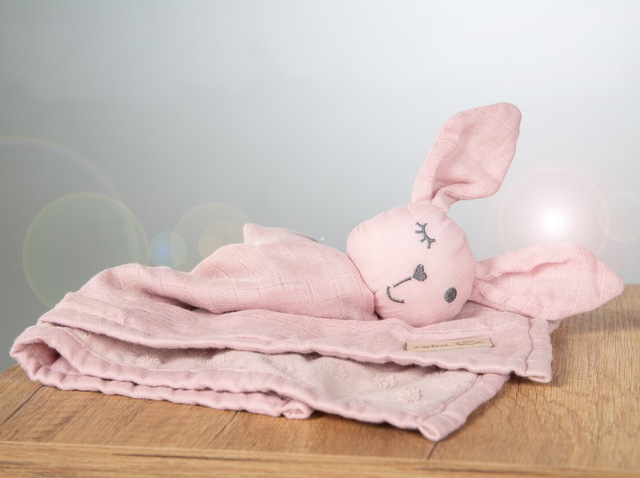 roba® Schmusetuch »Lil Planet, rosa/mauve« GOTS made with organic materials, zertifiziert durch BCS 36081