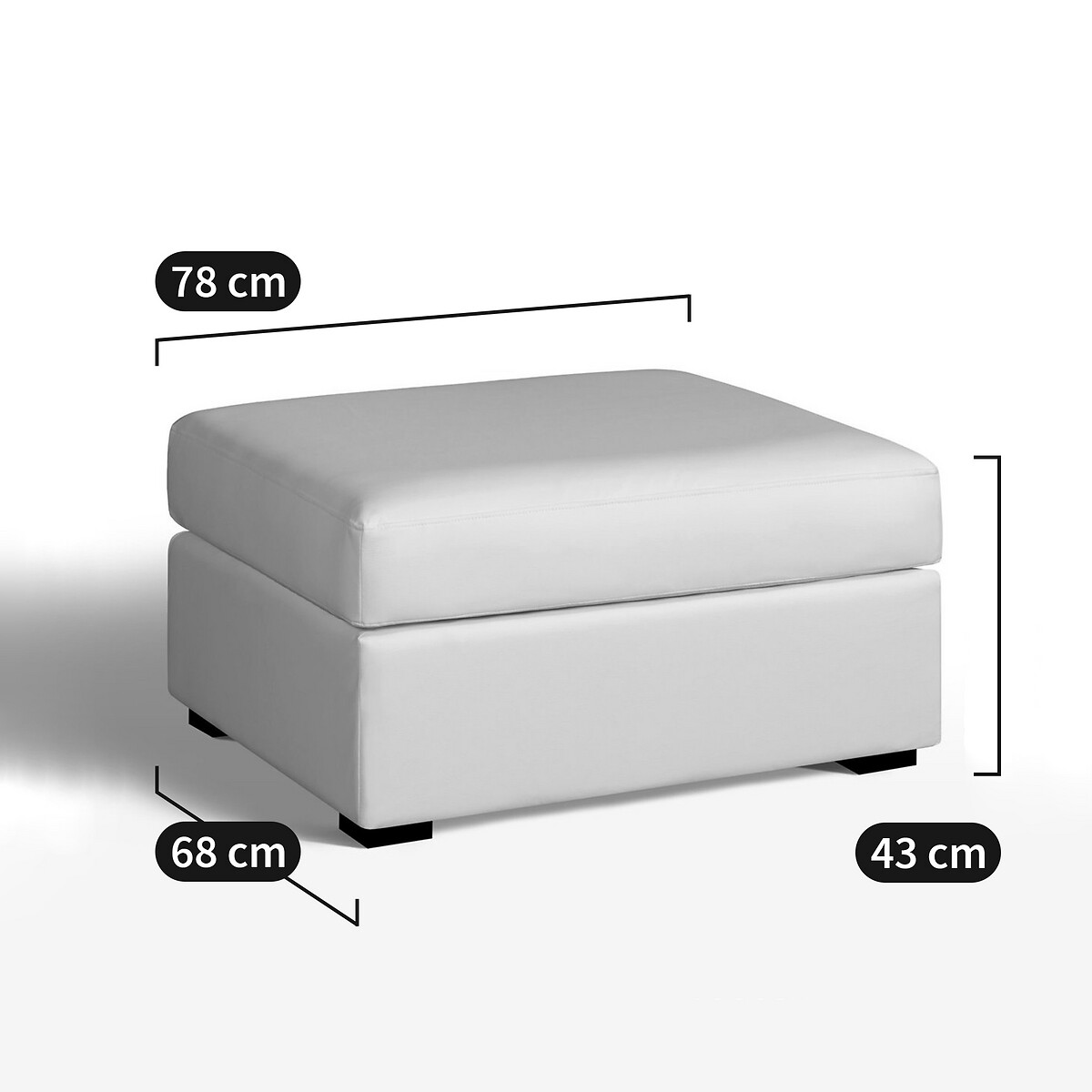 SO'HOME<br>Puf de bolinhas Bulletx Robin