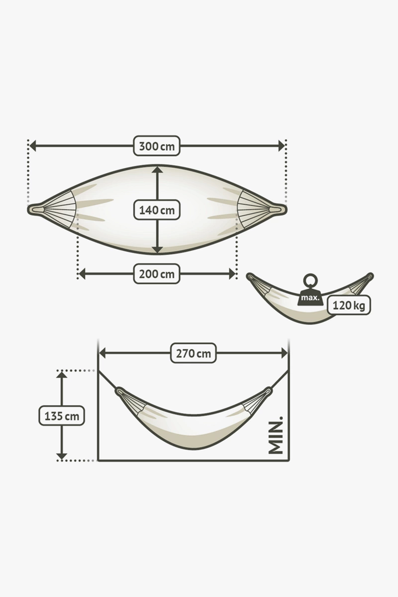 La Siesta Modesta Single Hängematte