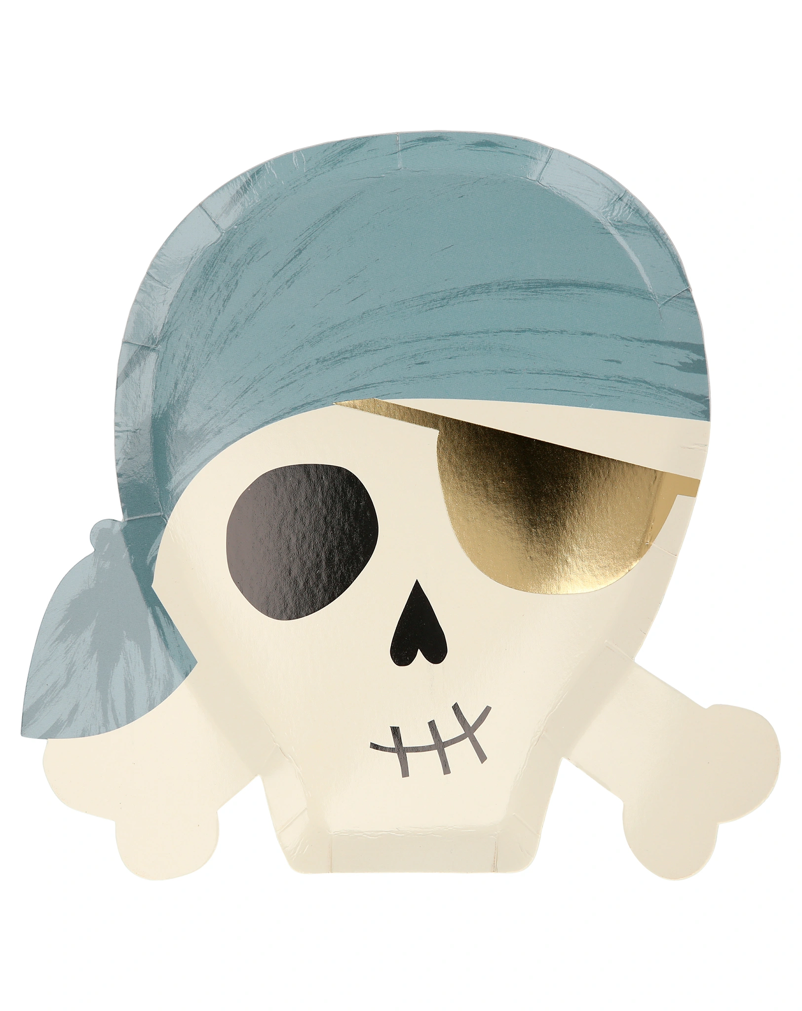 Pappteller PIRATE 8er-Set