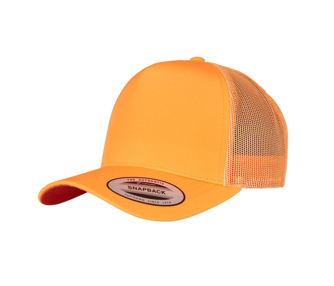 FLEXFIT 6506NT - Casquette style trucker fluo