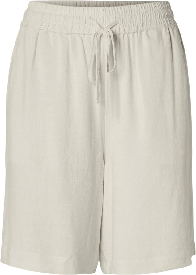 Selected Femme SLFVIVA MW SHORTS NOOS Sandshell