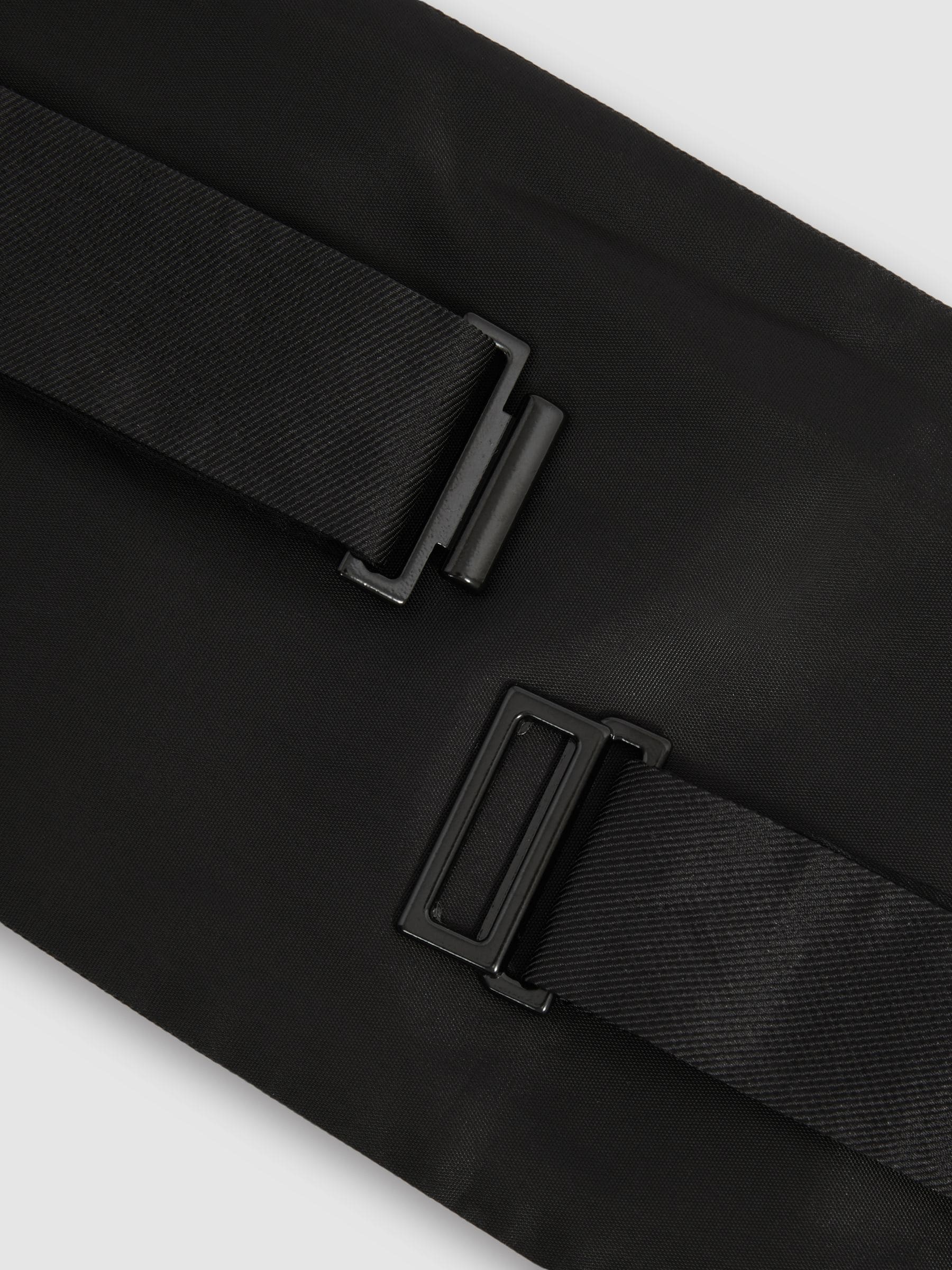 Zwart - Reiss Cameron Silk Grosgrain Cummerbund
