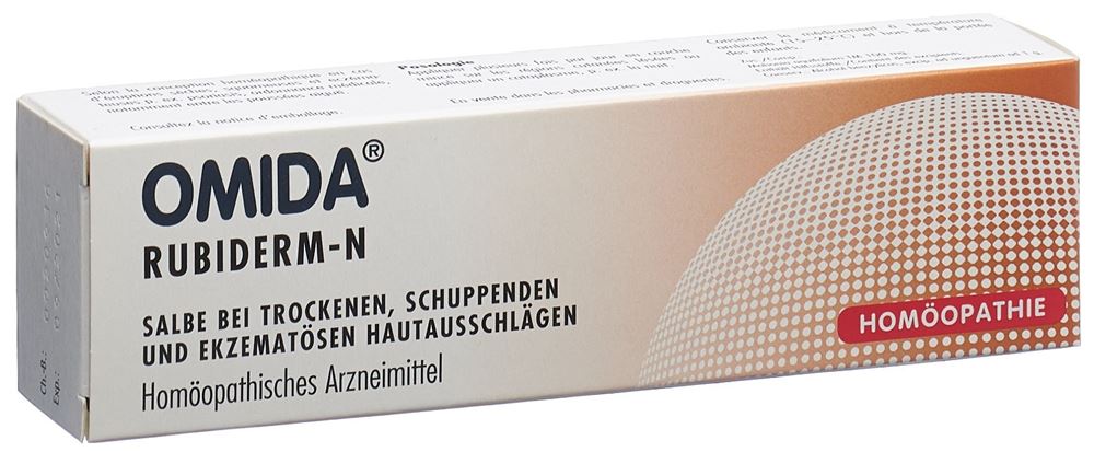 Omida Rubiderm N Creme Tb 50 g
