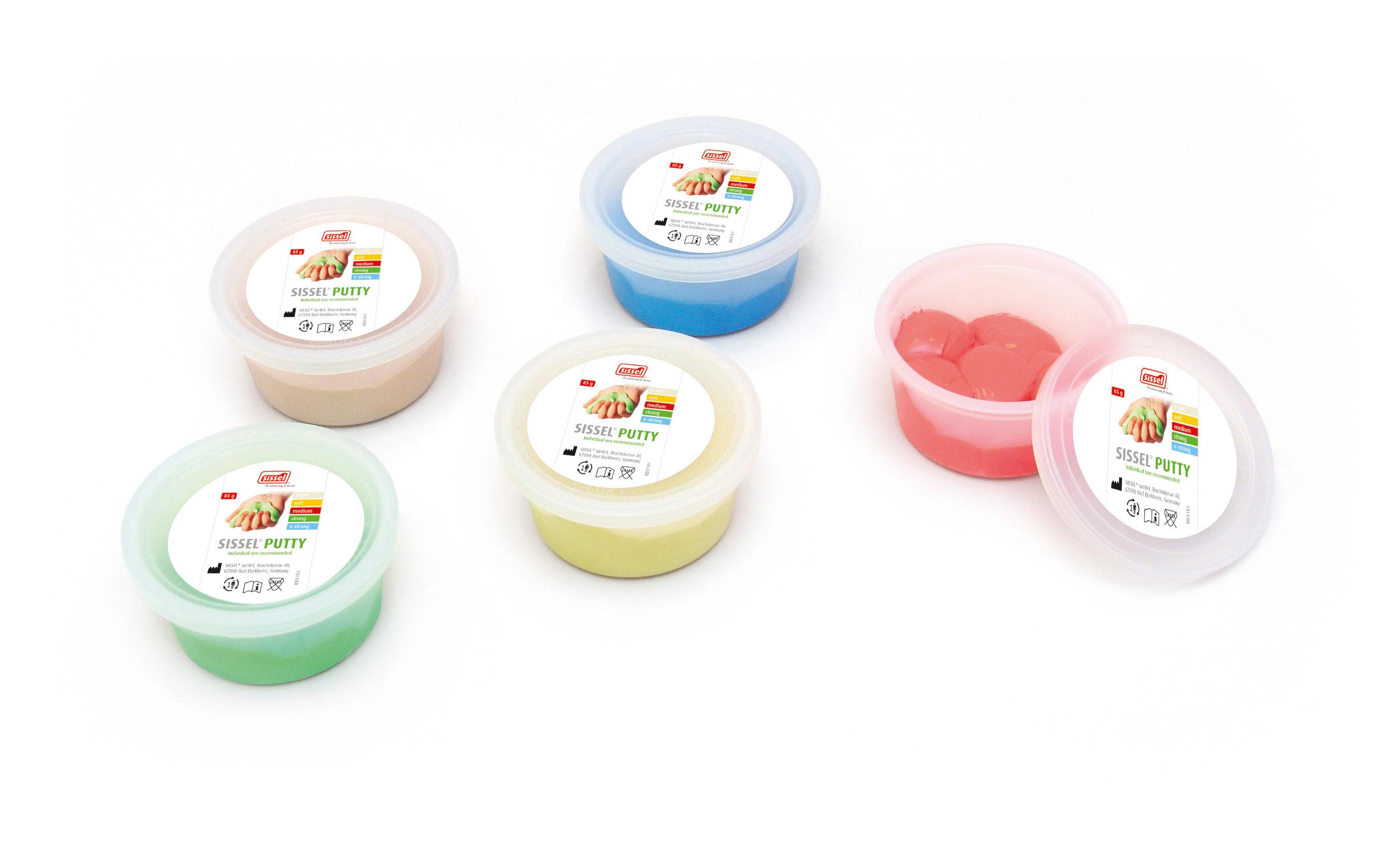 Putty soft, gelbTherapieknete für Mobilität und Feinmotorik