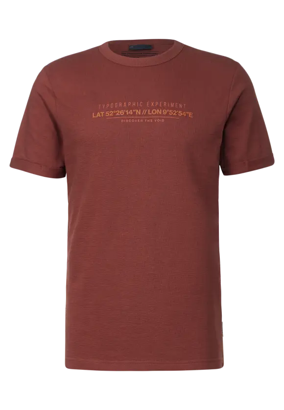 Heavy Jersey T-Shirt - rusty red