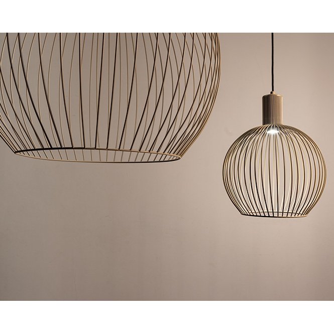 ETH Wire hanglamp 40cm 1x E27 mat zand
