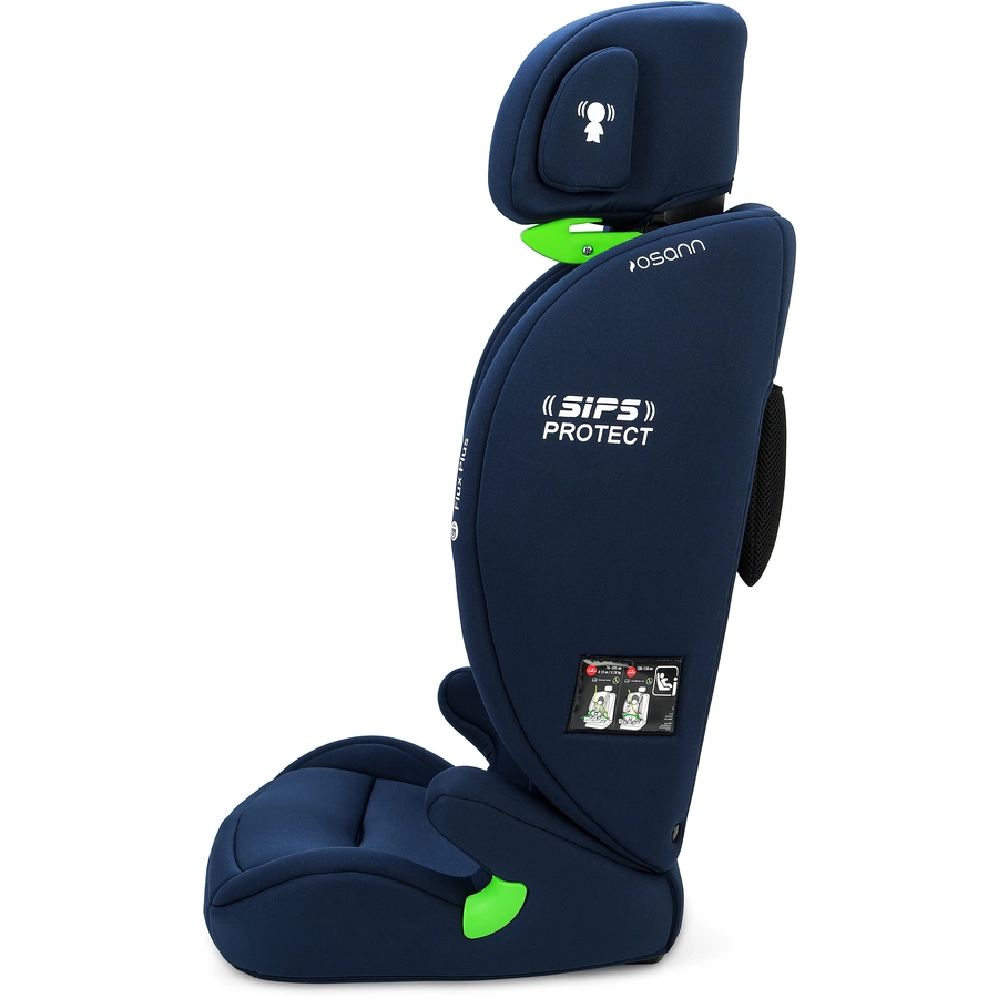 osann Kinderautositz Flux Plus iSize Navy Melange