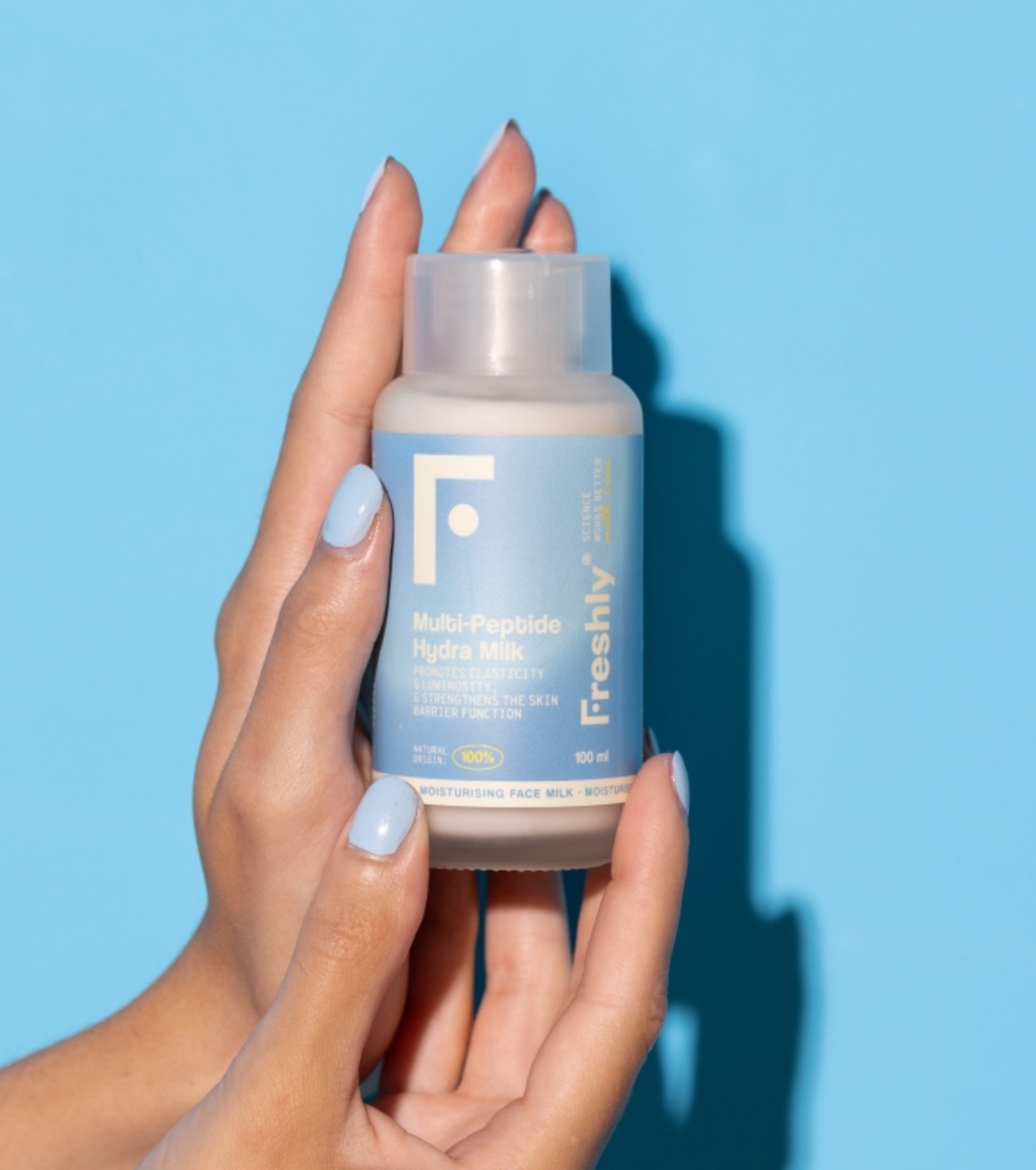 Freshly Cosmetics - Leite facial hidratante Multi-Peptide Hydra Milky