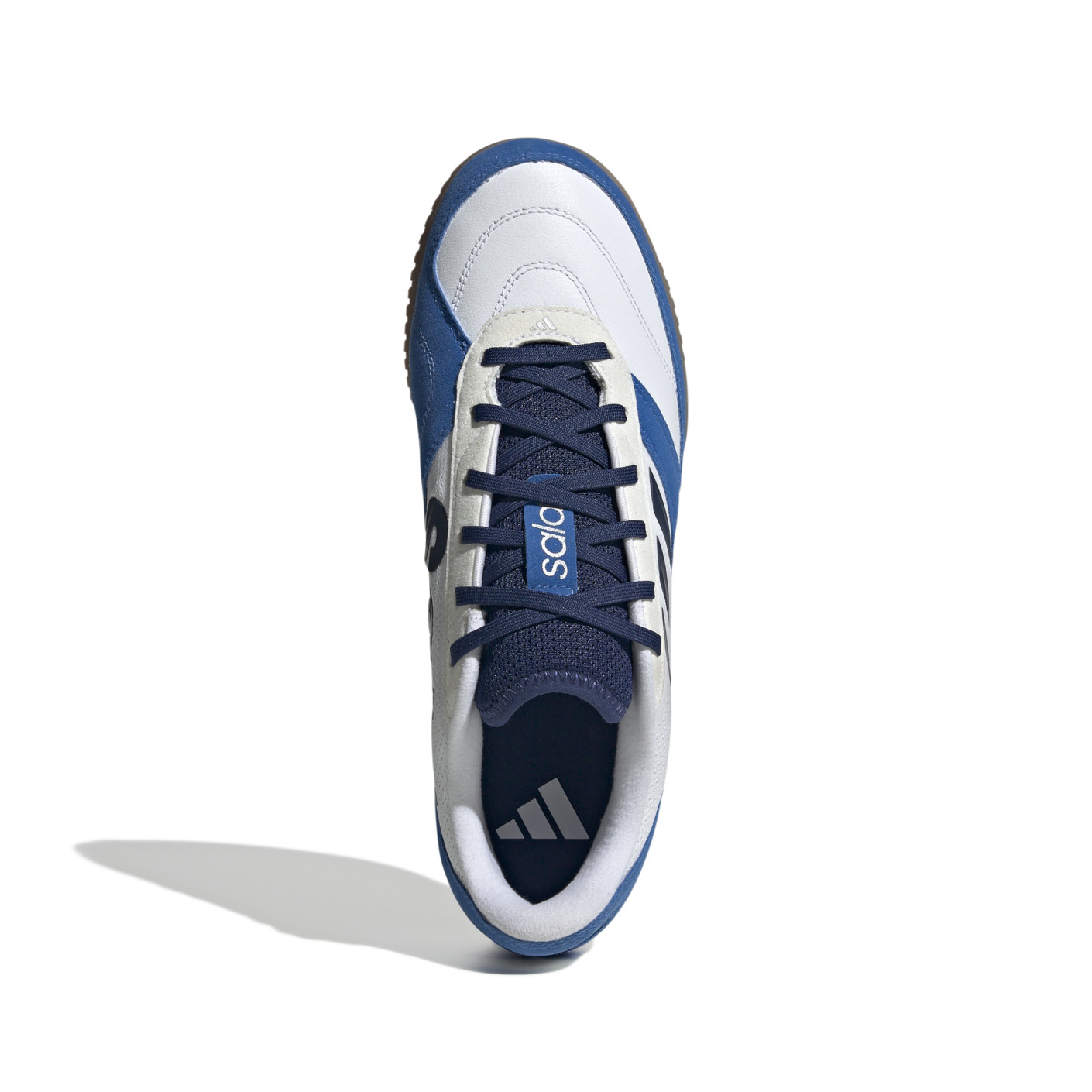 Adidas Top Sala Competition II Zaalvoetbalschoenen (IN) Wit Blauw Donkerblauw