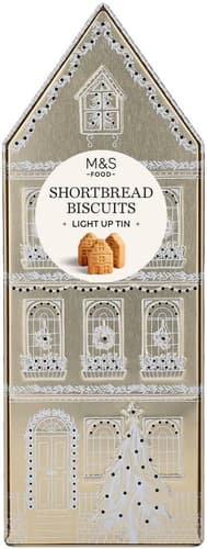 Marks & Spencer Shortbread Butter Biscuits in a Light-Up Tin