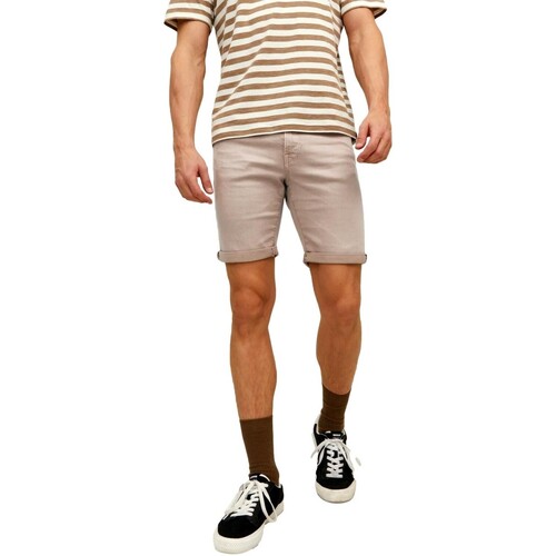 Jack & Jones - PANTALON CORTO HOMBRE12232400 Marrón