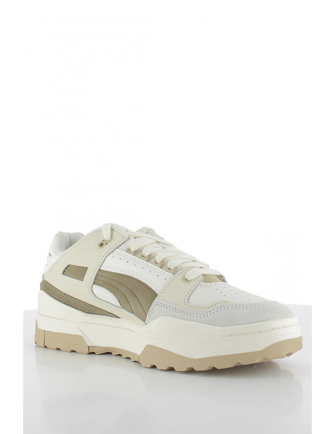 puma Sneakers Homme Slipstream Xtreme Nat Cuir Blanc/Marron