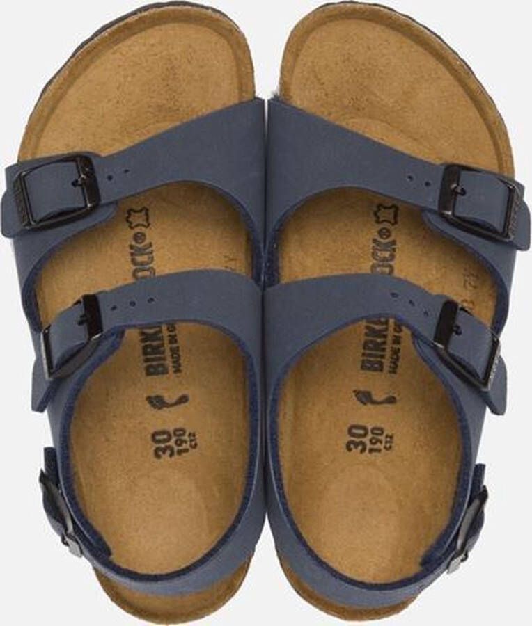 Birkenstock Roma kids 1007941 navy donkerblauw
