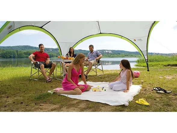 Coleman 2000025508, Grøn, Grå, Stål, Polyester, 9 m², 300 mm, 230 mm