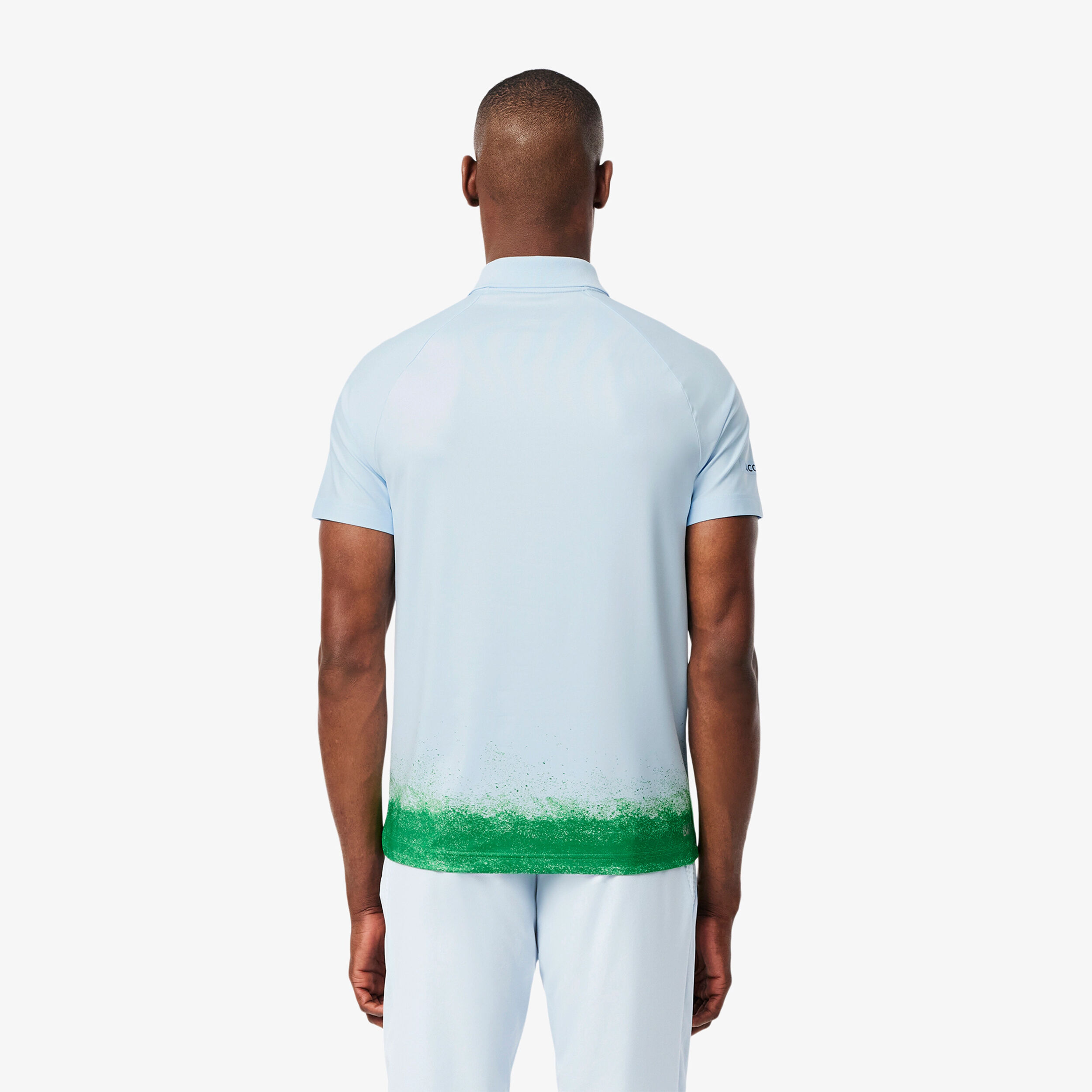 Lacoste Polo Hommes - Bleu Clair , Vert