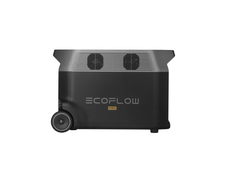 EcoFlow Delta Pro - Transportabel strømstation - AC 220-240 V - litiumjernfosfat - 3600 Wh - Wi-Fi, Bluetooth - output-stikforbindelser: 14