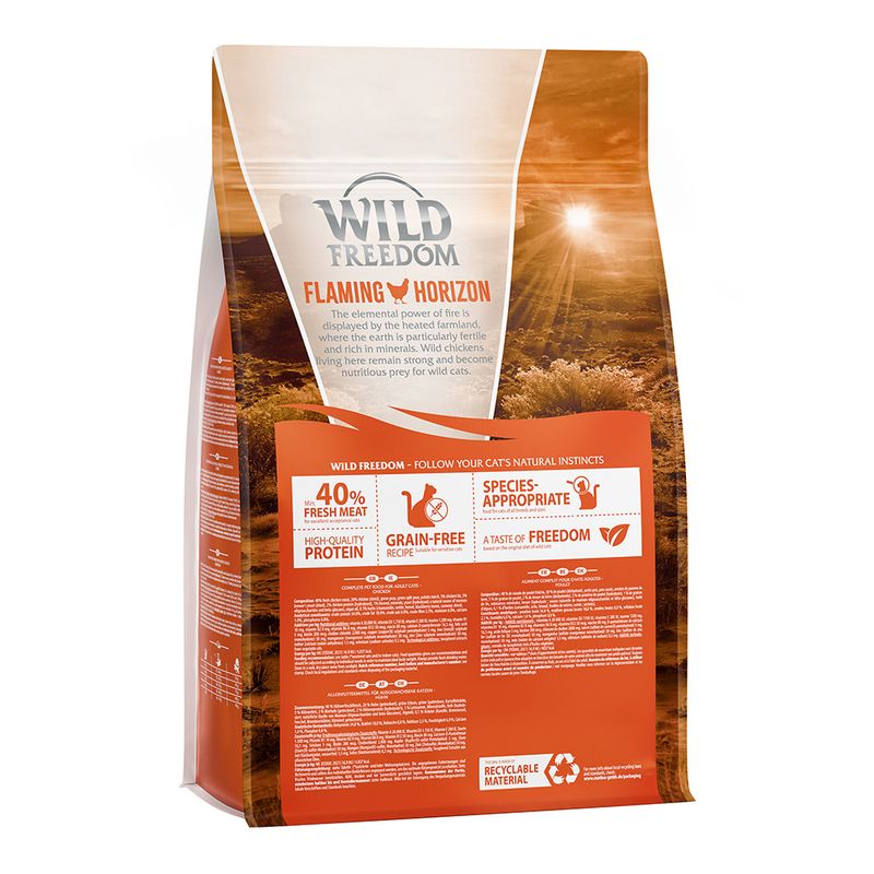 Wild Freedom Adult Flaming Horizon poulet - sans céréales