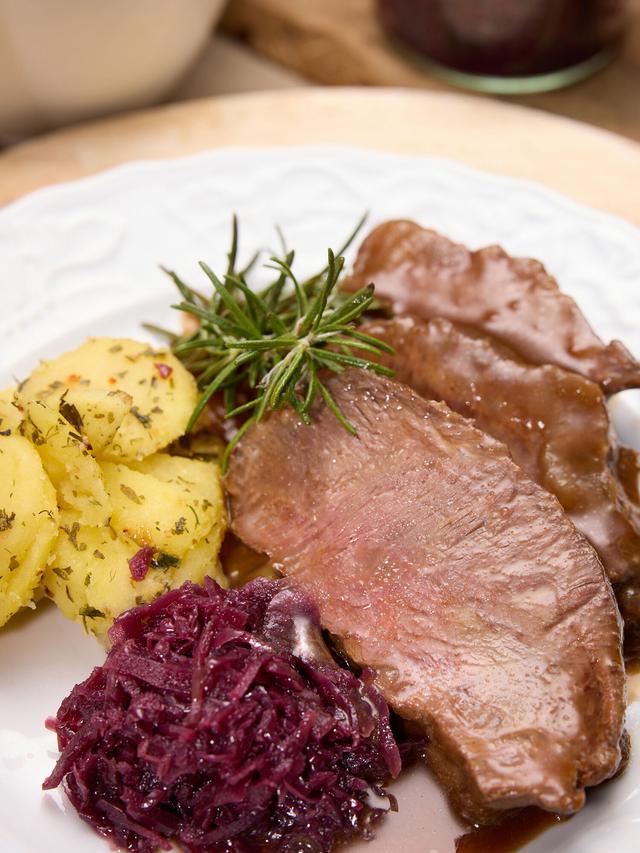 Rinderbäckchen in Pinot Noir Soße, 900 g