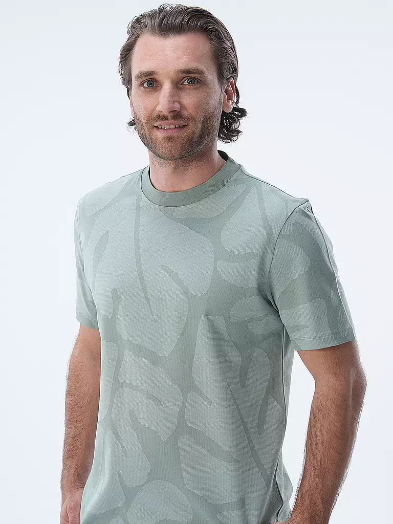 BOSS T-Shirt THOMPSON hellblau