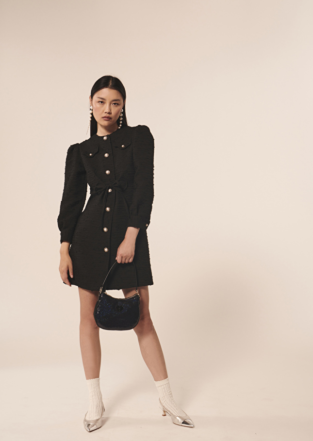 Robe Roselnoire en tweed