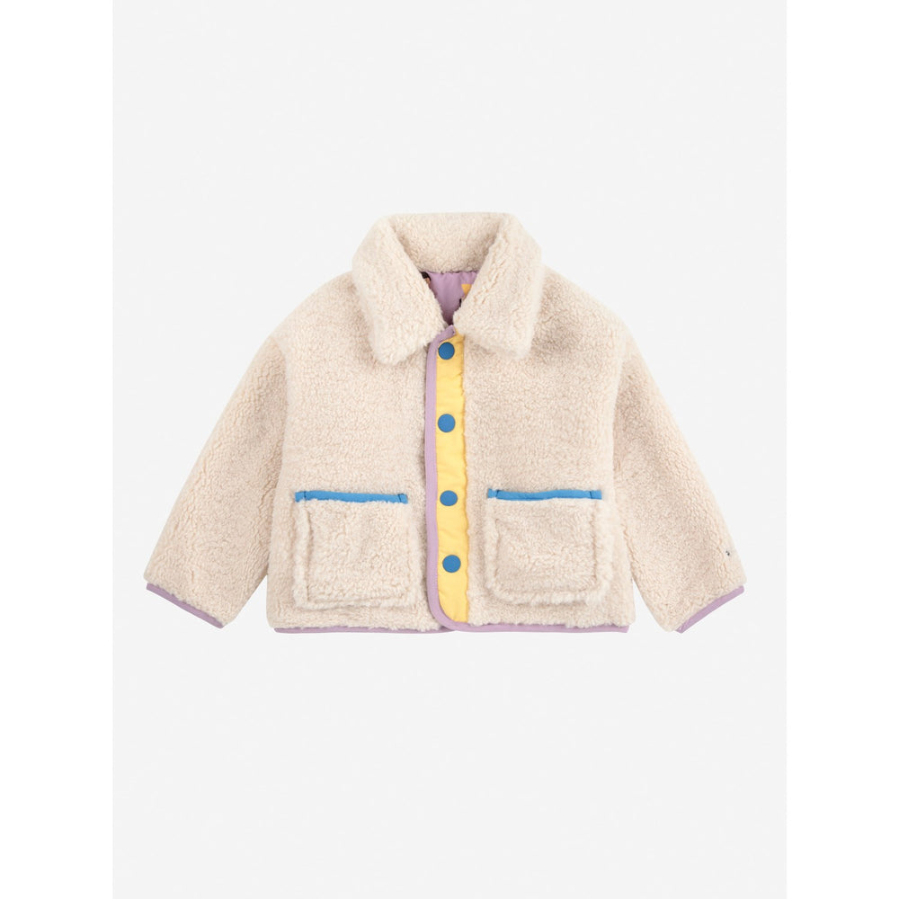 Køb Bobo Choses Lavender Game Pawns All Over Vendbar Sheepskin Jakke