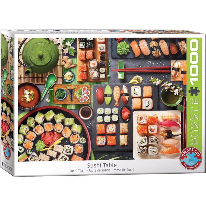 Puzzle : 1000 pièces - Table de Sushis