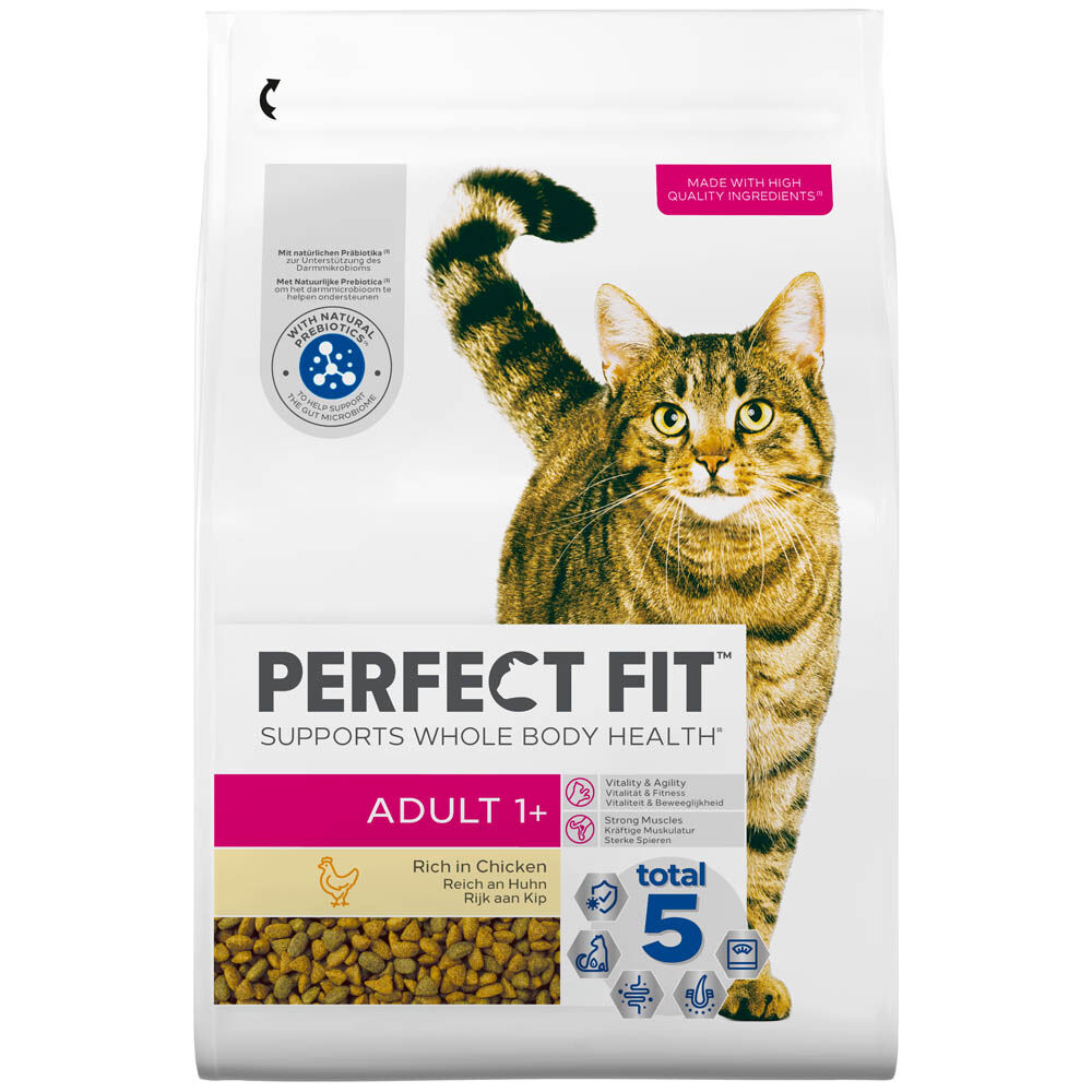 Perfect Fit Adult 1  - Kattenvoer - 2.8 Kilogram - kip