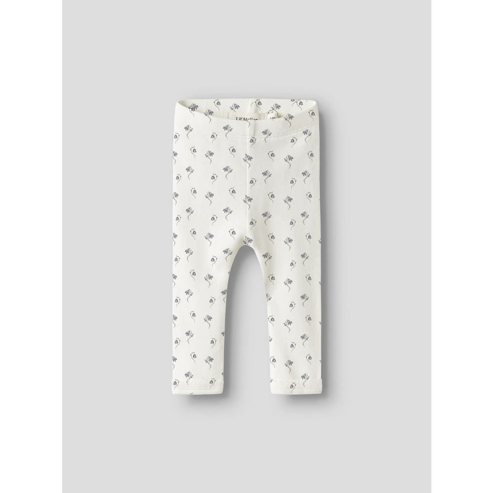 Køb Lil'Atelier Coconut Milk Bell Flower Nbfgayo Sag Slim Leggings Lil