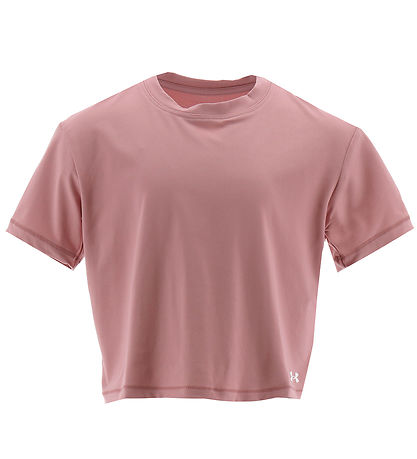 Under Armour T-Shirt - Kurz geschnitten - Übung - Pink Elixier