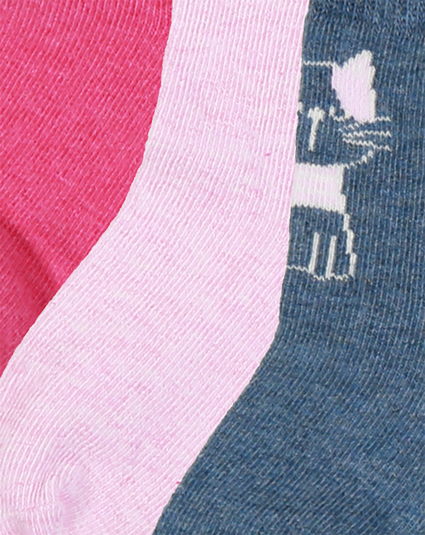 Socken KITTY 5er-Pack in tintenblau meliert
