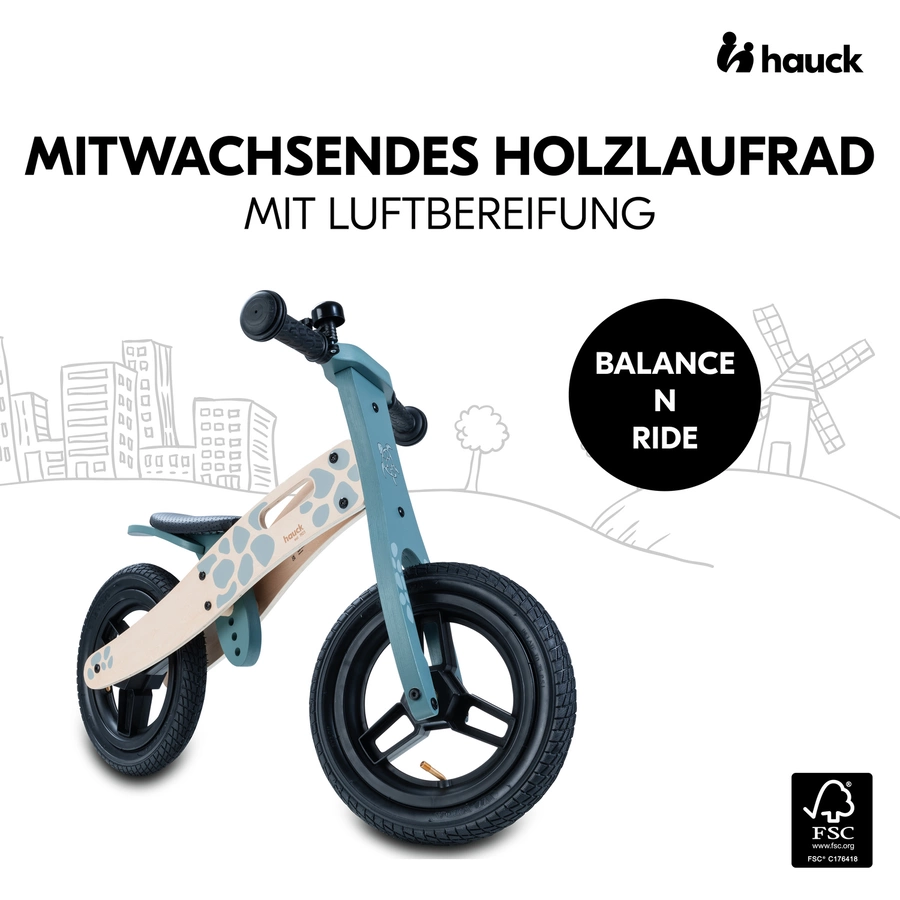 hauck Laufrad Balance N Ride Turtle