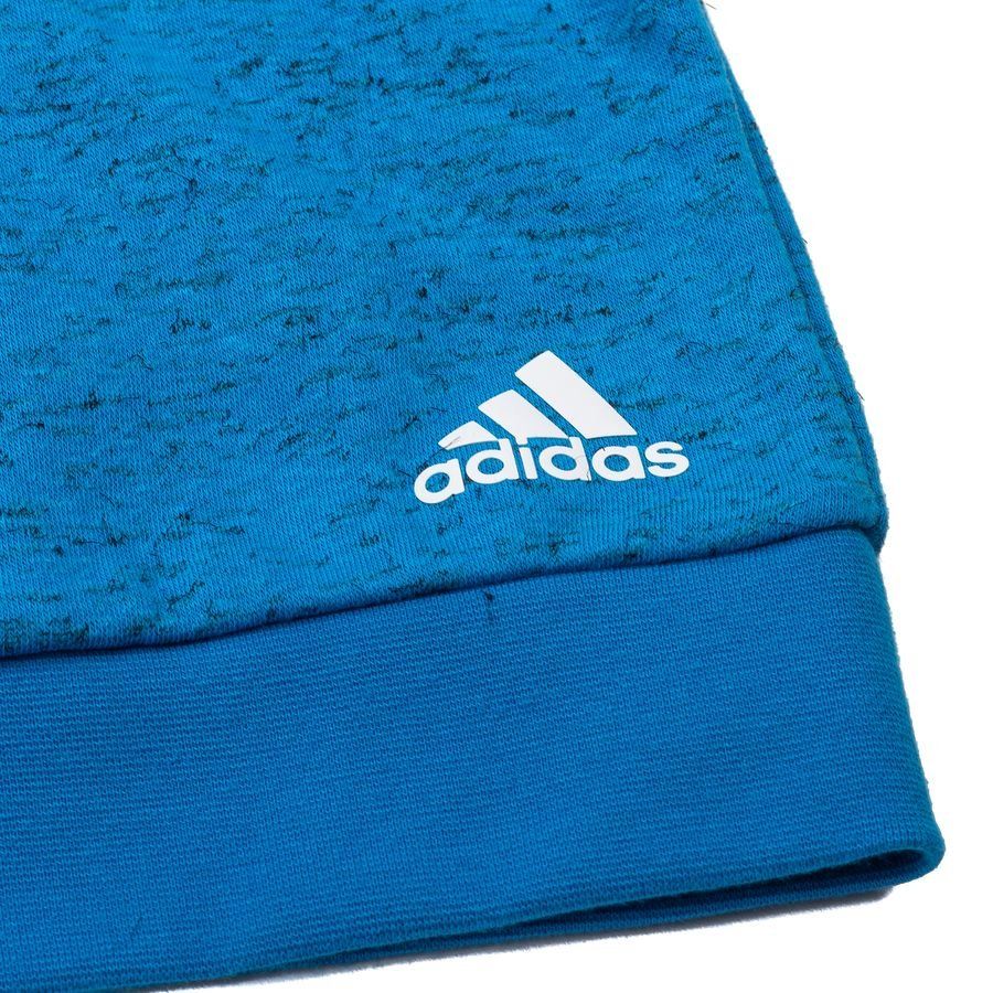 adidas Sweat à Capuche Future Icons 3-Stripes - Bleu/Blanc Enfant