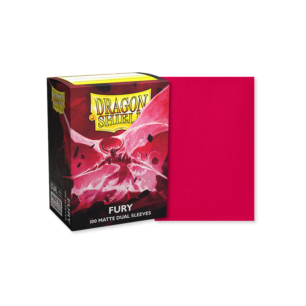 100 Dragon Shield Dual Matte - Fury