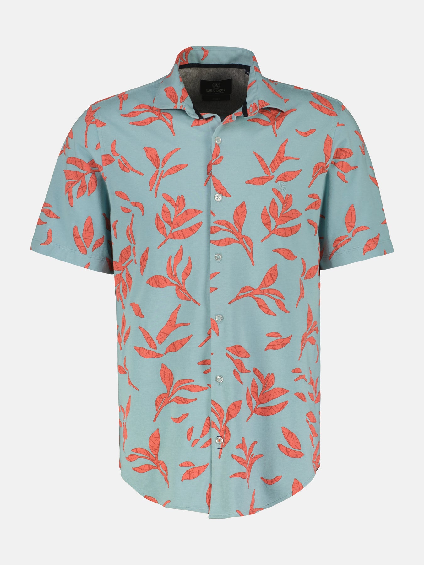 Kurzarmhemd mit floralem Print
