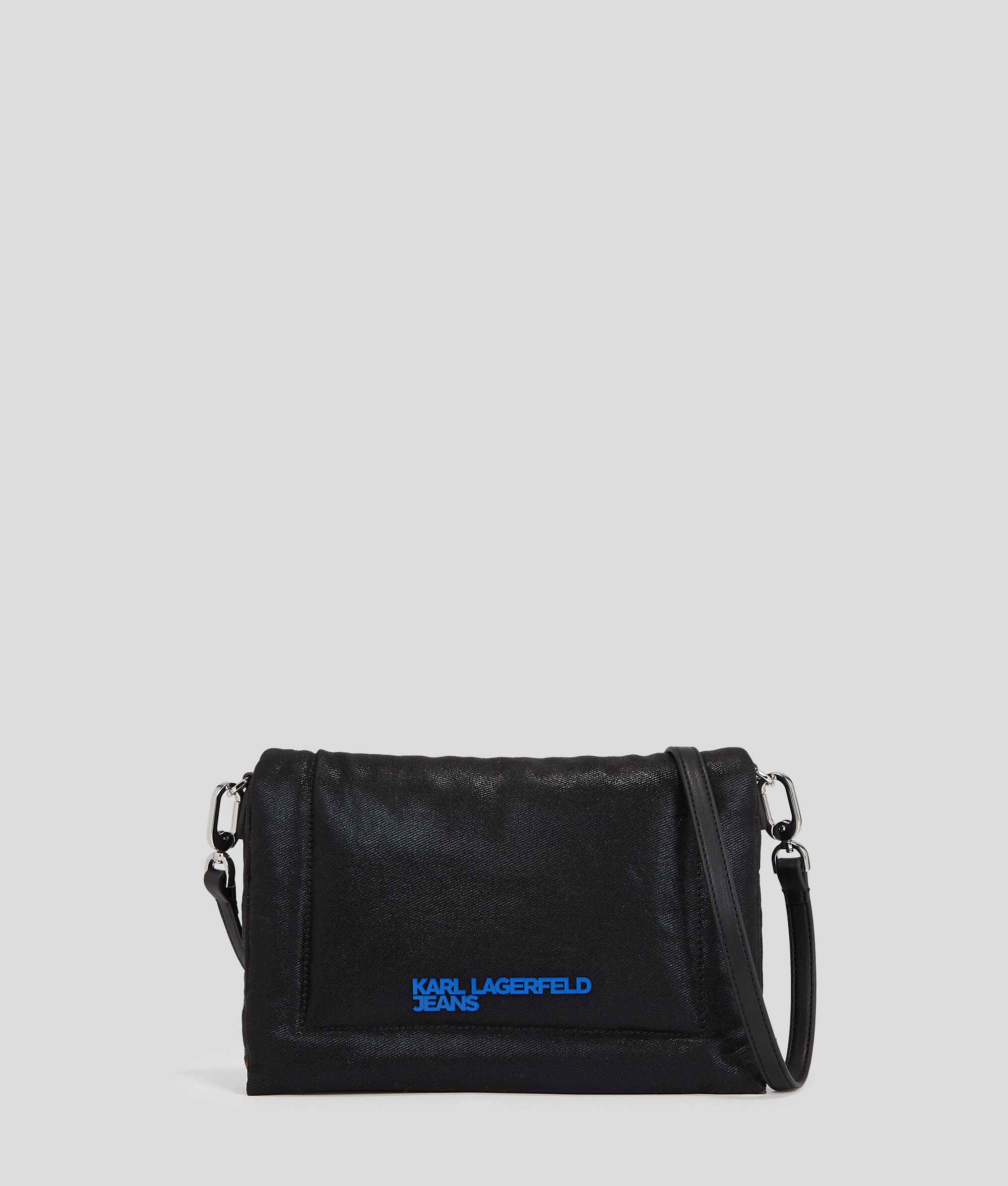 SAC BANDOULIÈRE EN DENIM EFFET ENDUIT KLJ