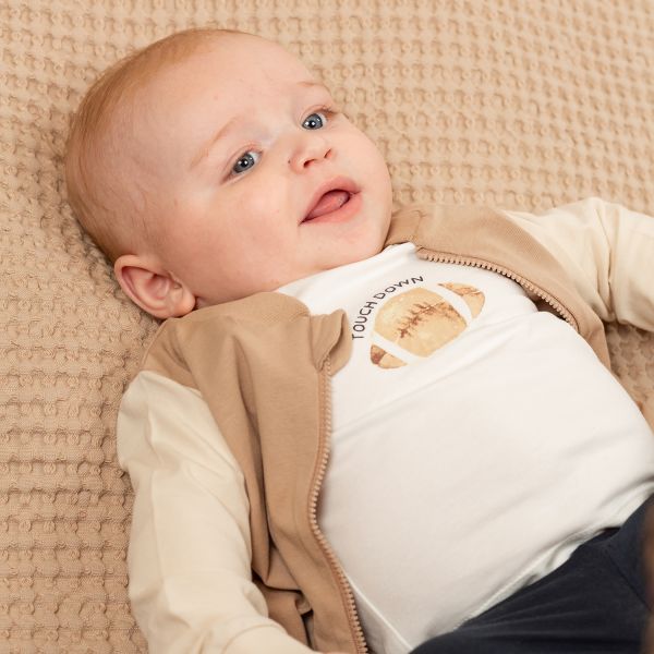 Babylook T-Shirt - Touch Down - Maat 50 - Snow White