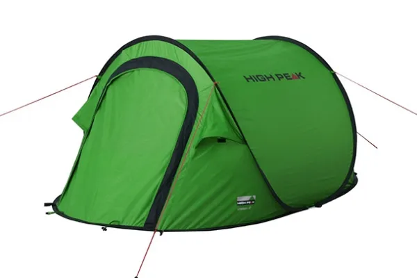 High Peak Vision 2, Camping, Tunneltelt, 1,86 kg, Grøn