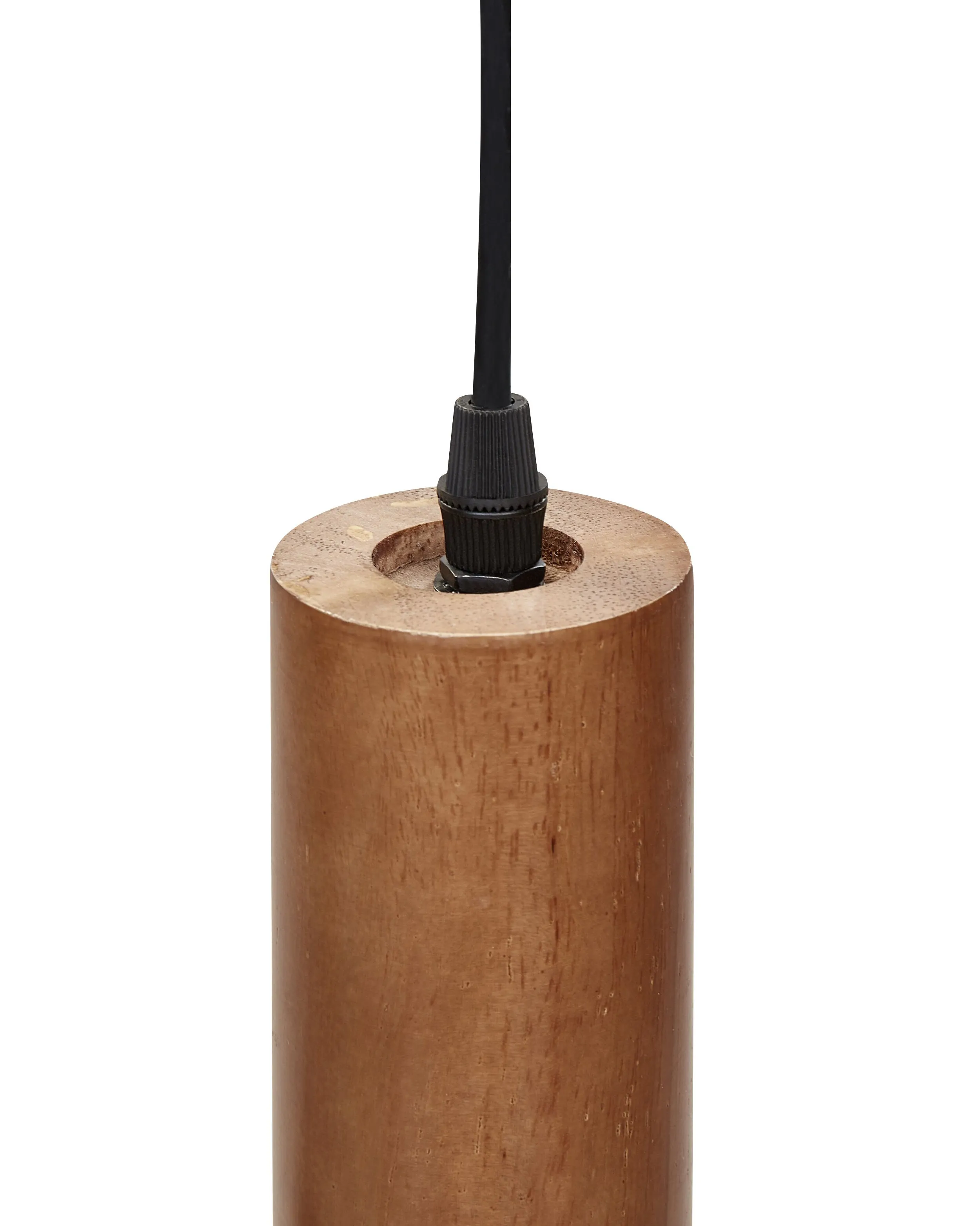 Hanglamp TUTAKI Eikenhout Zwart