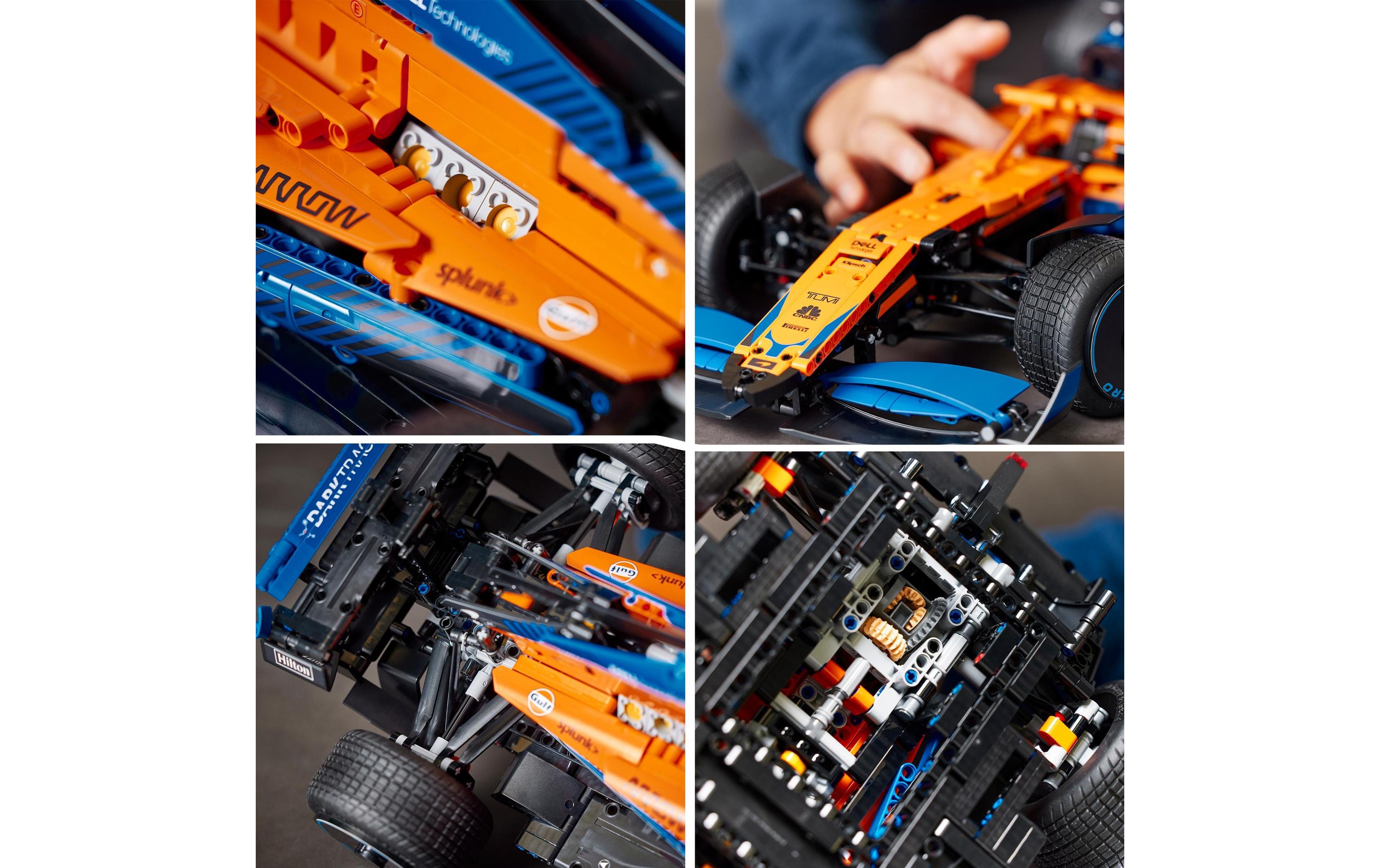 Technic McLaren Formel 1 Rennwagen 42141<br>Eine detailgetreue Nachbildung des McLaren Flitzers