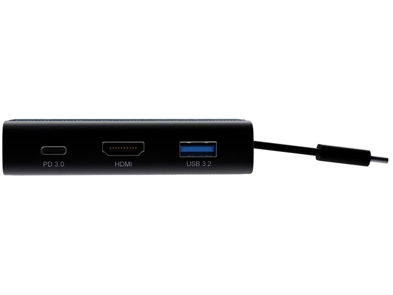 Marmitek USB-Hub Connect USB-C Hub 4 Portables Multi-Port USB-C Hub