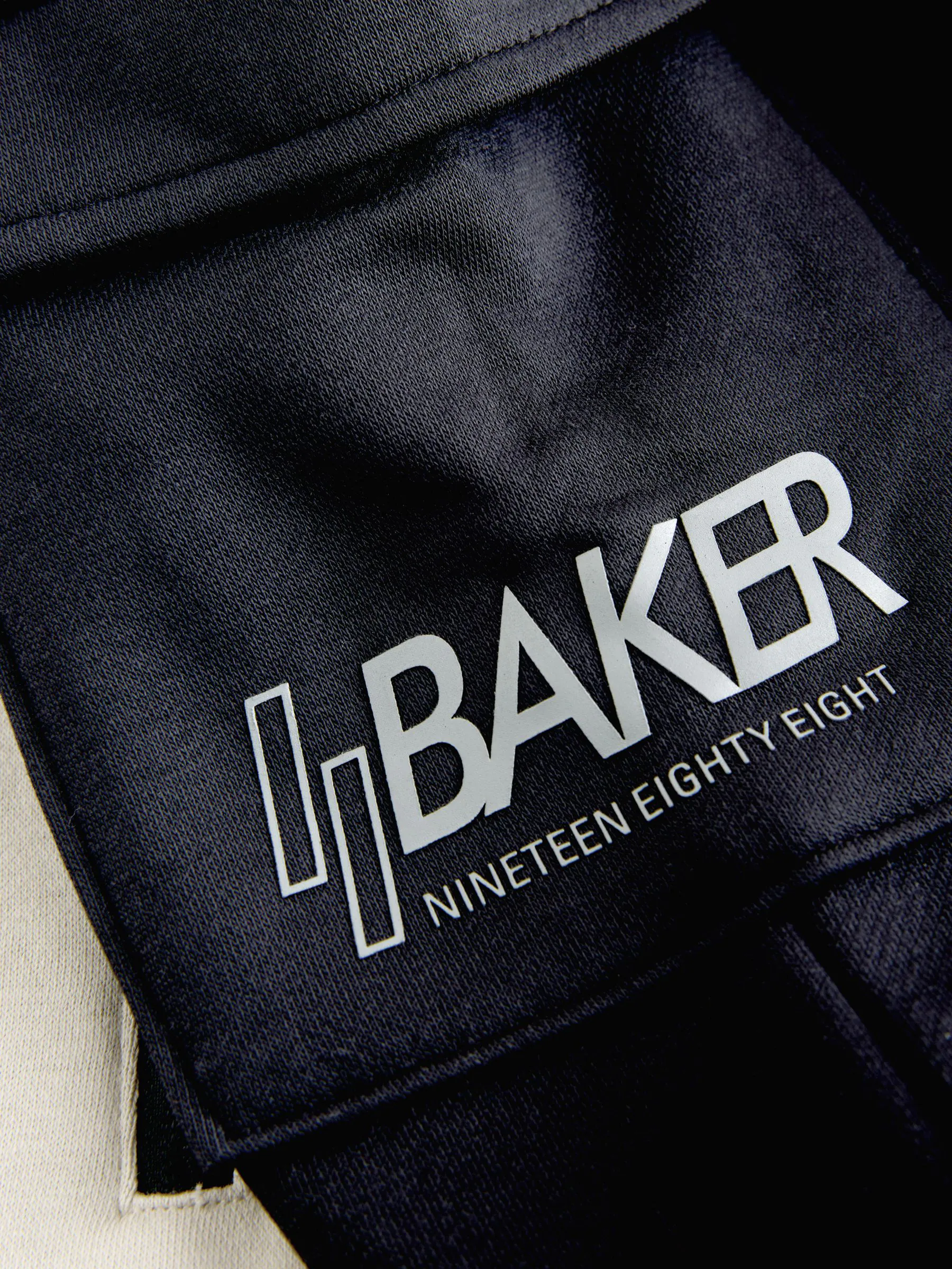 Pastelgeel - set van Baker by Ted Baker sweatshirt en cargojoggingbroek