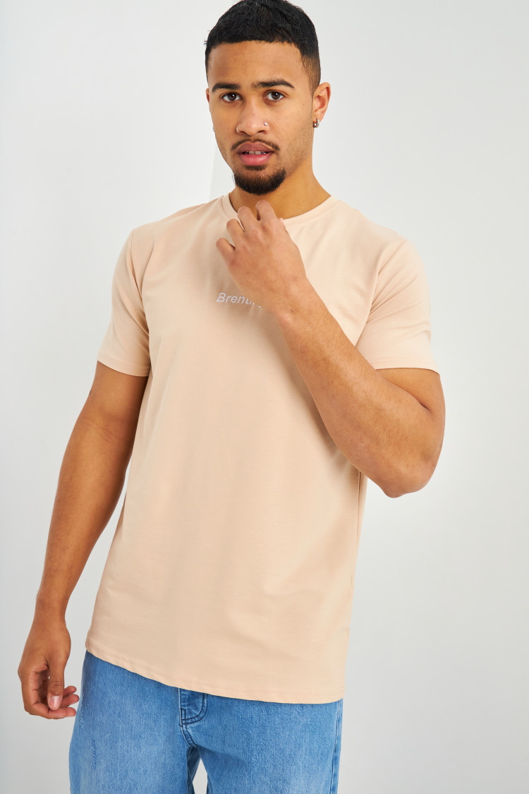 T-shirt beige Brentiny