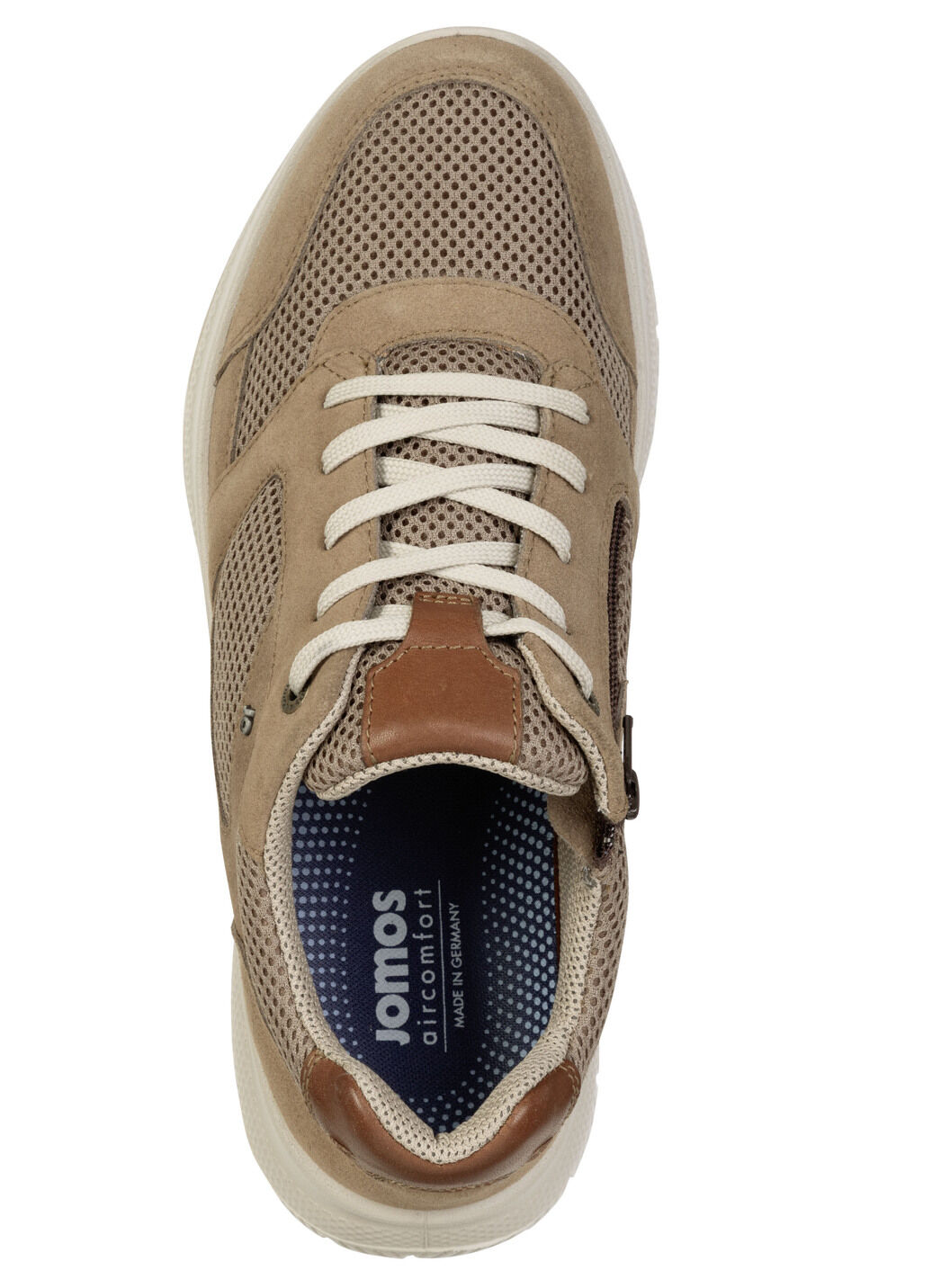 Sportliche Herren-Schnürschuhe, Weite H, mit herausnehmbarem Fussbett