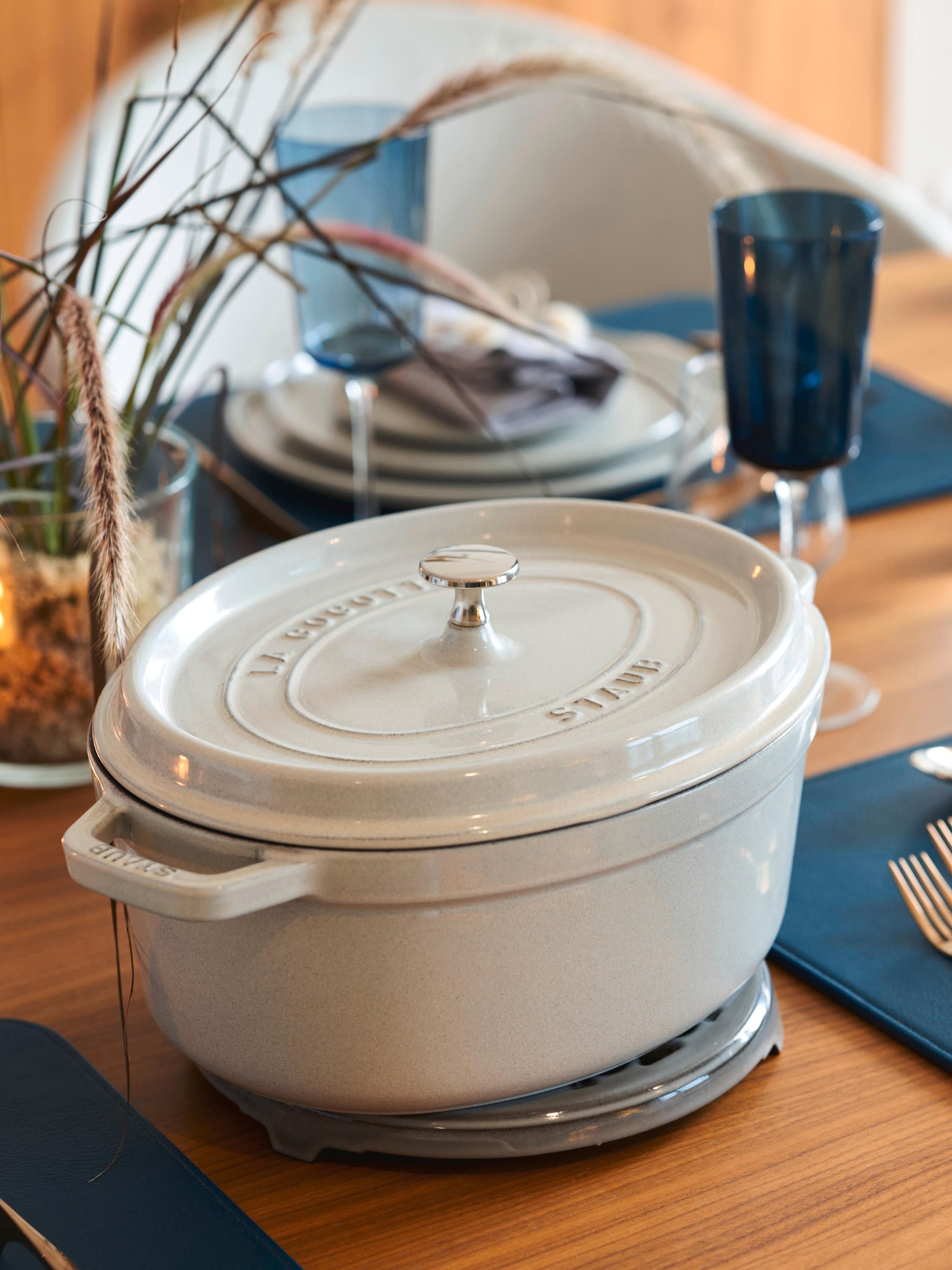 Ovale braadpan La Cocotte uit gietijzer