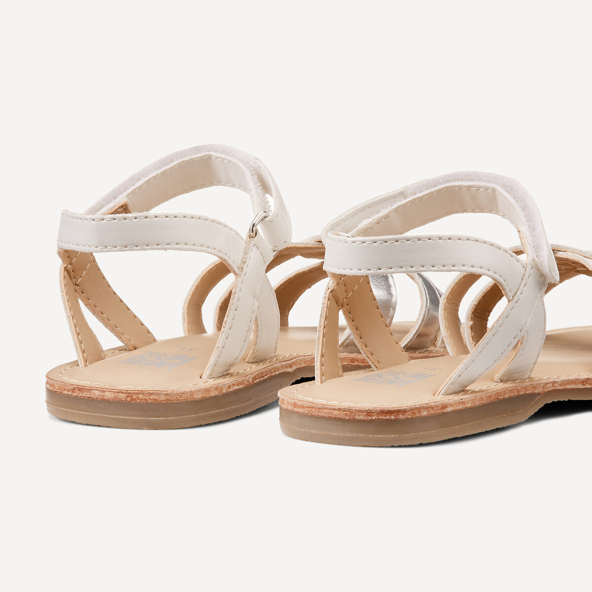 COLEÇÕES LA REDOUTE<br>Sandálias com Velcro