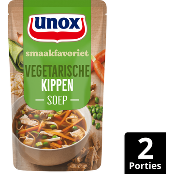 Unox Smaakfavoriet Soep in Zak Vegetarische Kippen 570 ml